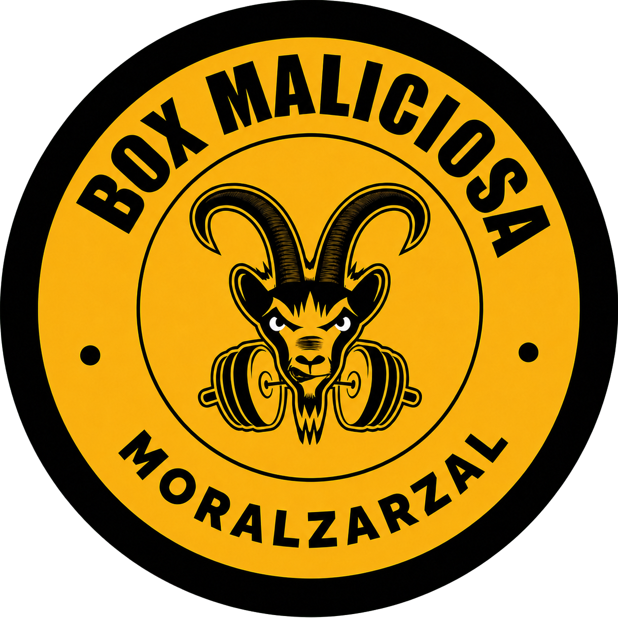 Insignia de la cabra de Box Maliciosa